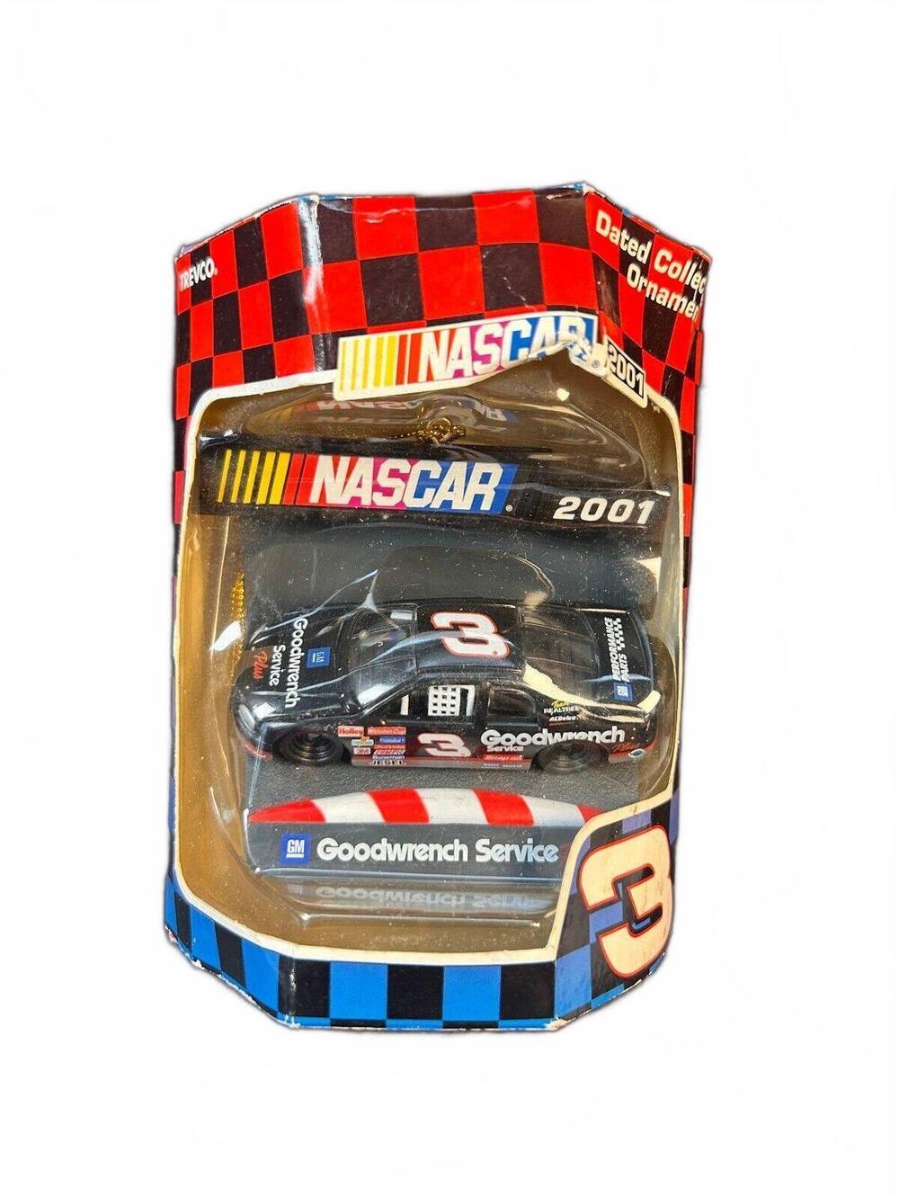 NASCAR 2001 Dale Earnhardt Sr #3 GM Goodwrench Service Plus collectible ornament